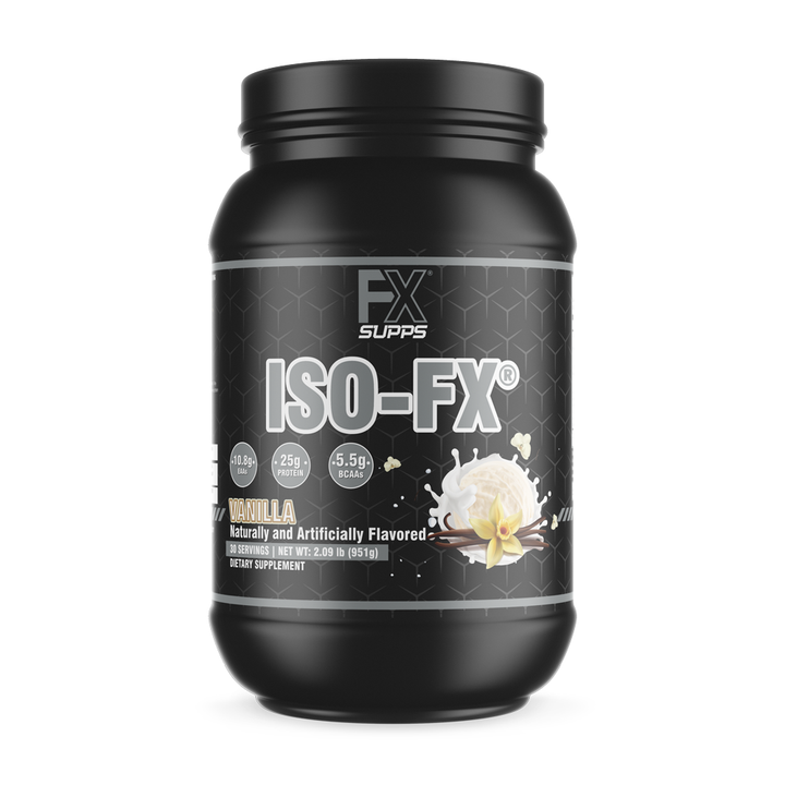 ISO-FX® Whey Protein Isolate 2 LBS | VANILLA | BUY WITH PRIME