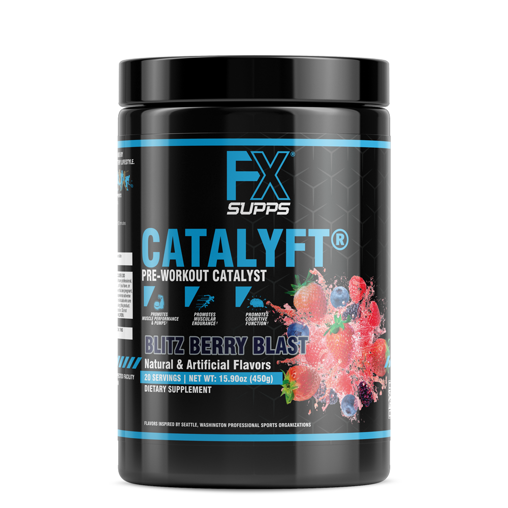 CATALYFT | BLITZ BERRY BLAST - Pre Workout Powder | BUY WITH PRIME
