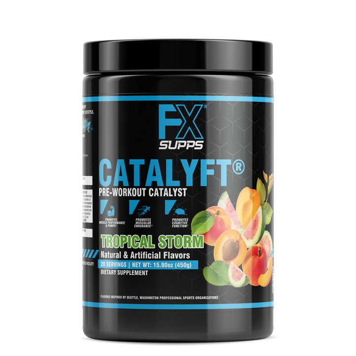 CATALYFT Pre Workout Powder | TROPICAL STORM | BUY WITH PRIME
