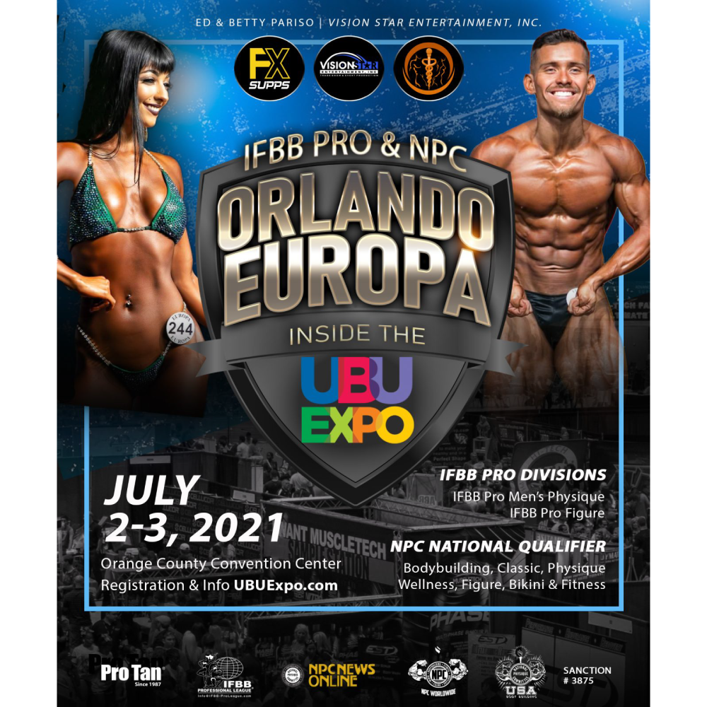 IFBB PRO & NPC Orlando Europa UBU Expo