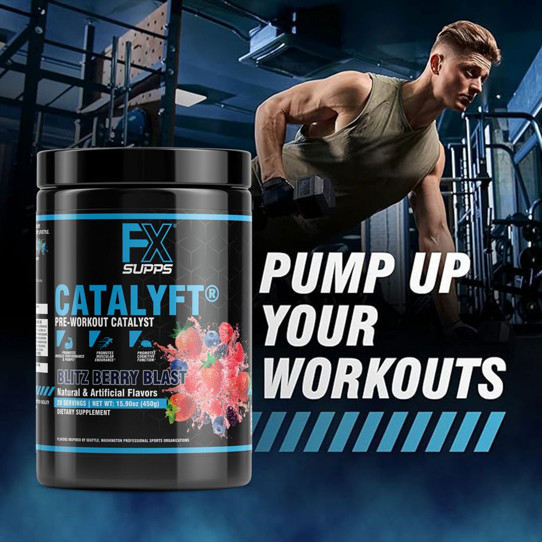 Catalyft Pre-Workout Powder | Energy, Focus, Endurance &amp; Pump Support