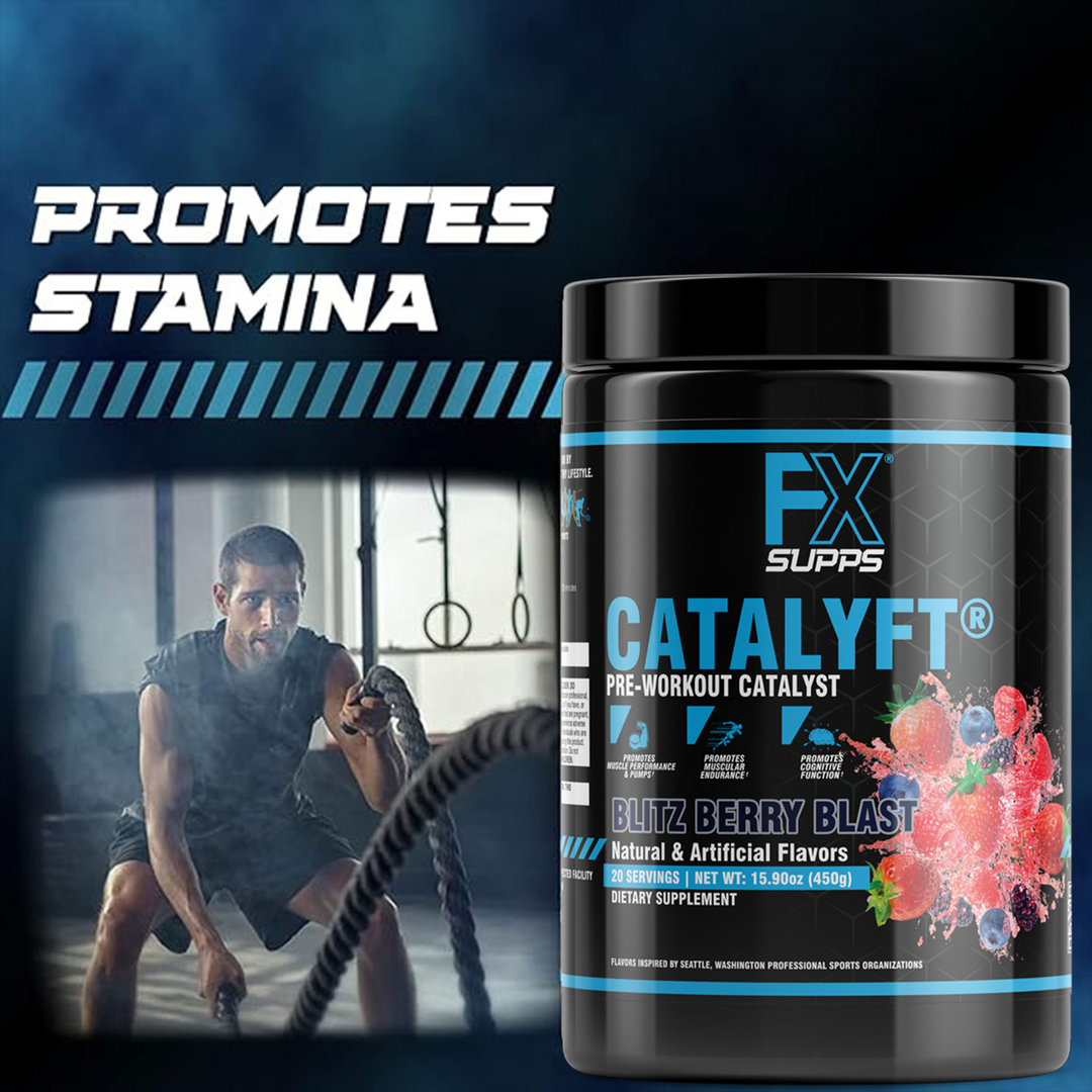 Catalyft Pre-Workout Powder | Energy, Focus, Endurance &amp; Pump Support
