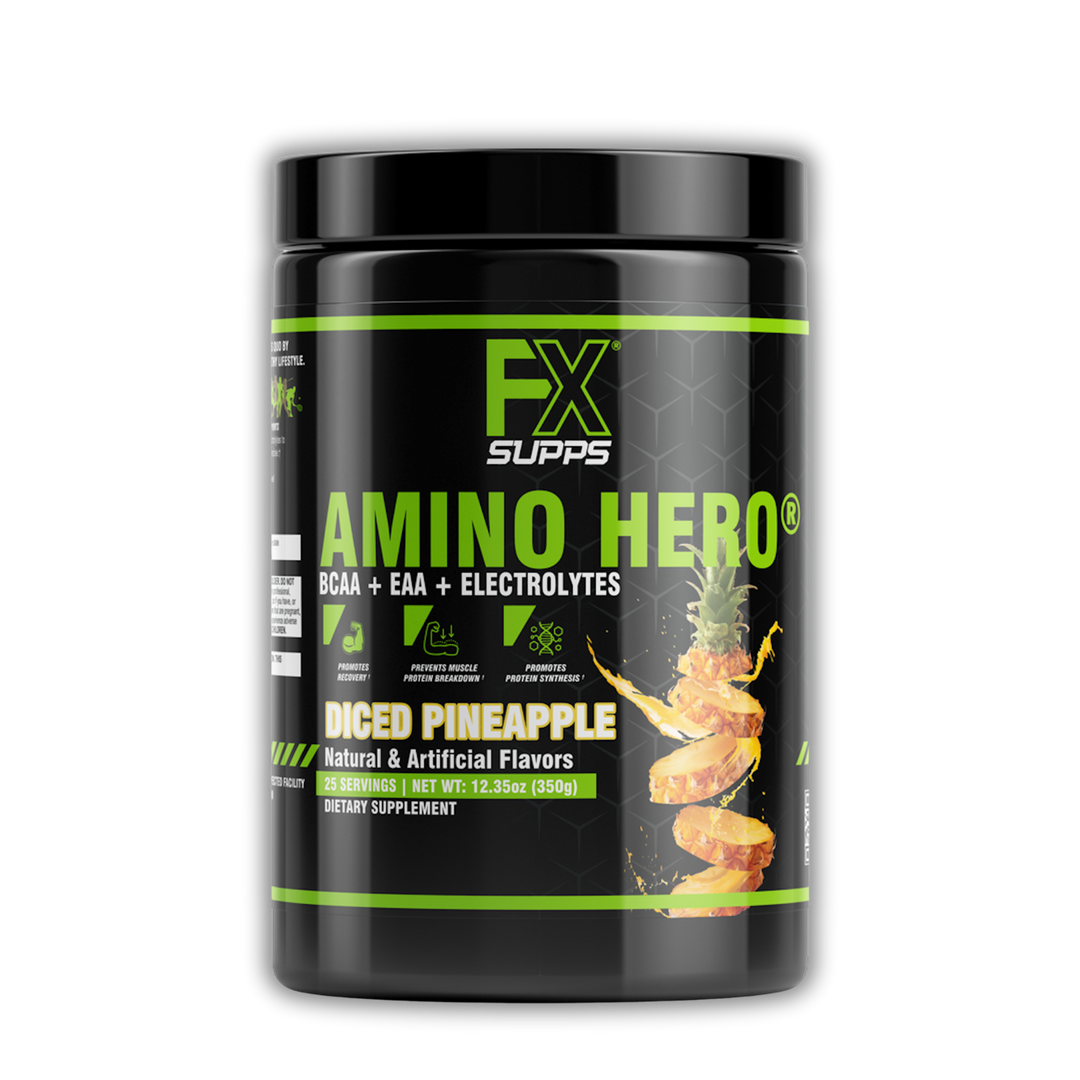 Amino Hero | BCAA + EAA Powder with Electrolytes + Glutamine