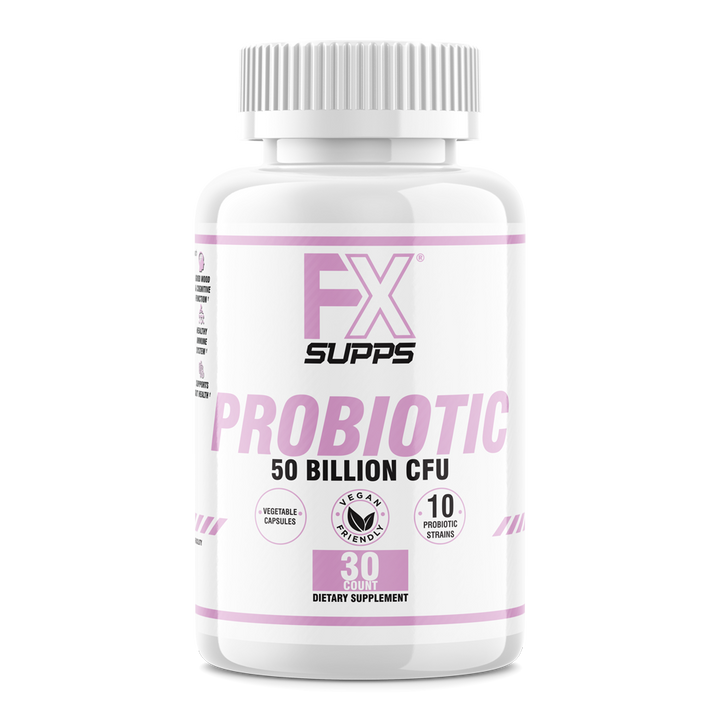 Probiotic 50 Billion CFU (30 Capsules) | Daily Gut &amp; Digestive Support