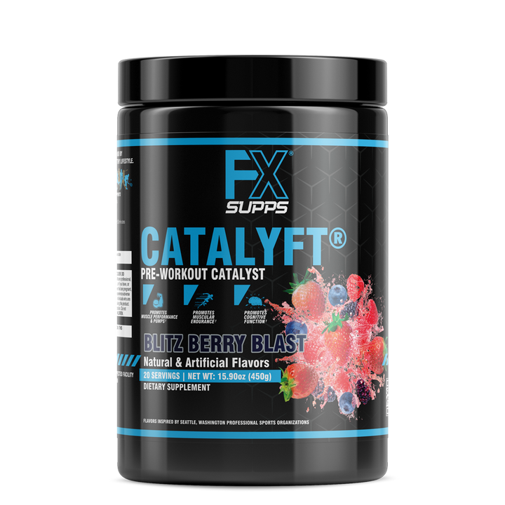 CATALYFT | BLITZ BERRY BLAST - Pre Workout Powder | BUY WITH PRIME