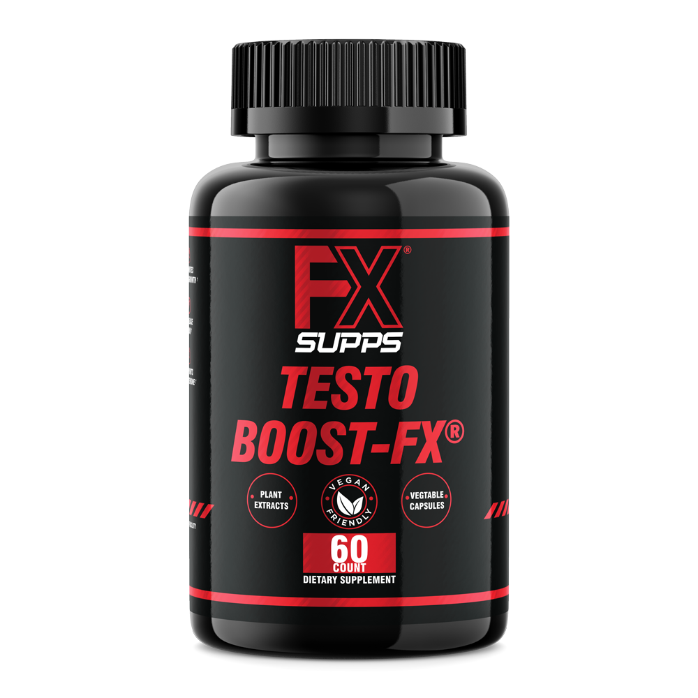 TESTO BOOST-FX: 60CT | Natural Testosterone Booster for Men