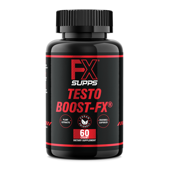 TESTO BOOST-FX: 60CT | Natural Testosterone Booster for Men