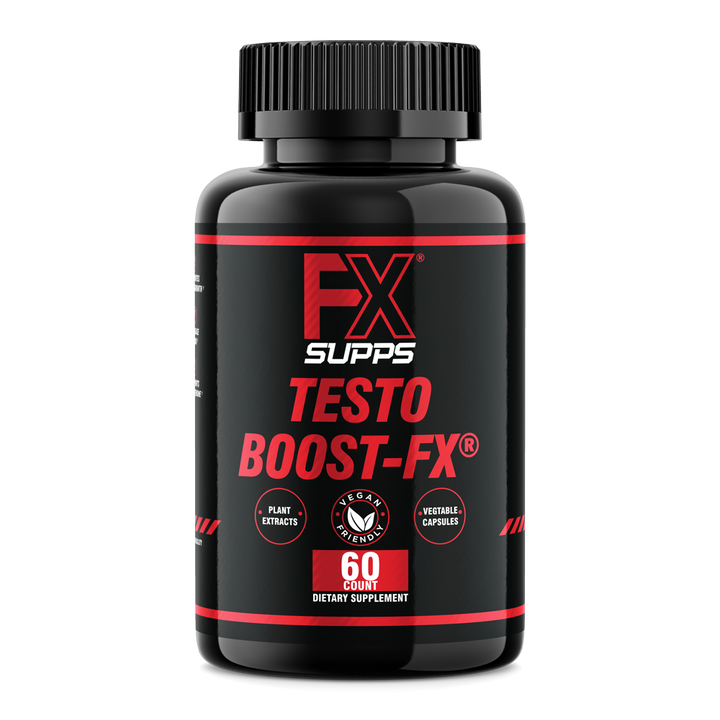 Testo Boost-FX 60ct | Testosterone Support Supplement for Male Vitality &amp; Strength