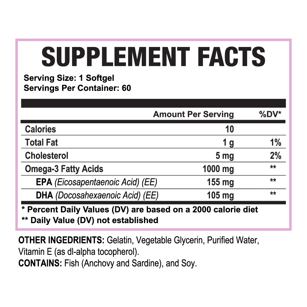 Omega-3 Fish Oil | Icelandic EPA &amp; DHA for Heart, Brain, Joints &amp; Eyes