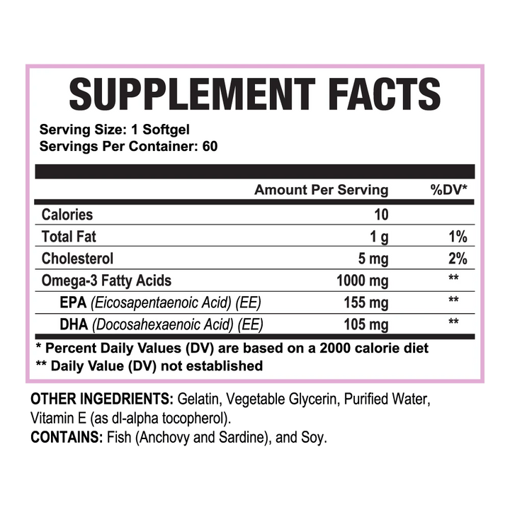 Omega-3 Fish Oil | Icelandic EPA &amp; DHA for Heart, Brain, Joints &amp; Eyes