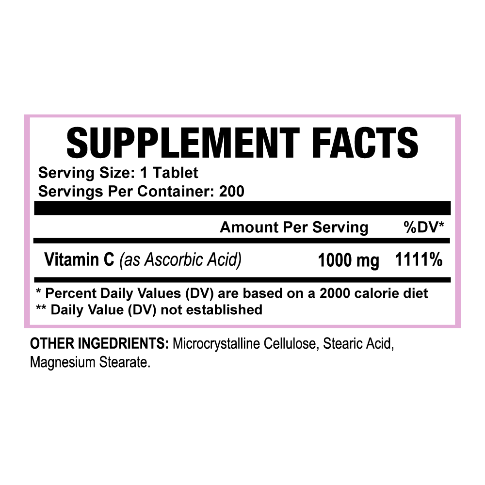 VITAMIN C 1,000 mg, 200 ct | BUY WITH PRIME